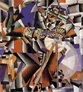 Kasimir Malevich Knife Grinder oil